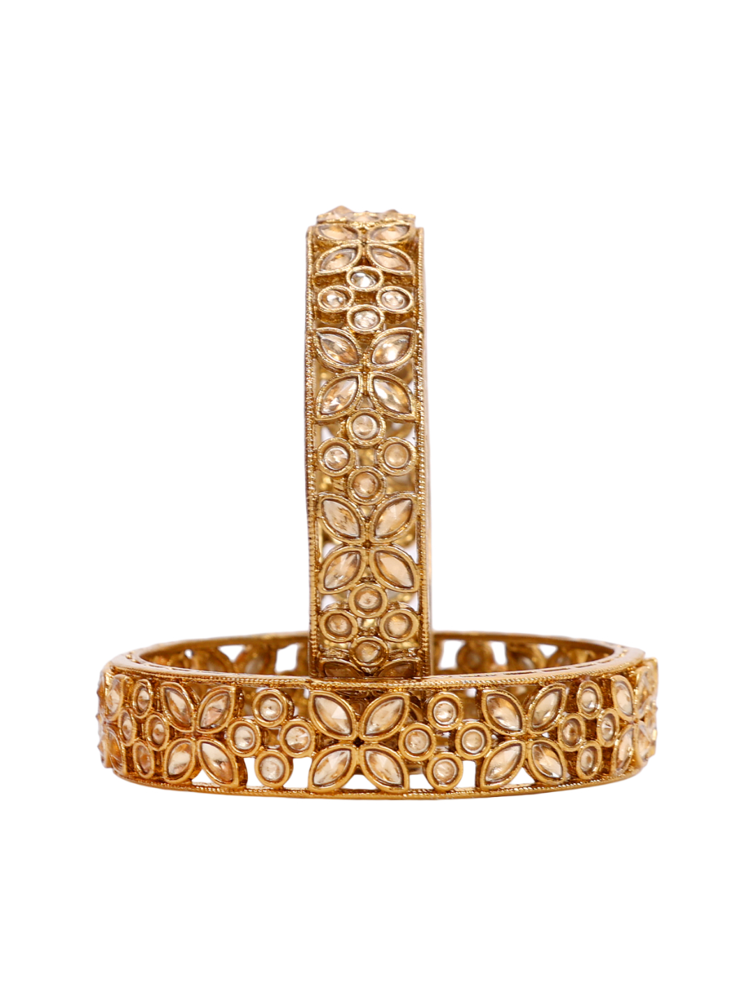 YouBella Jewellery Stylish Gold Plated Bangles for Girls and Women